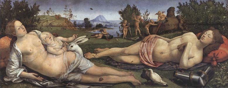 Sandro Botticelli Piero di Cosimo,Venus and Mars